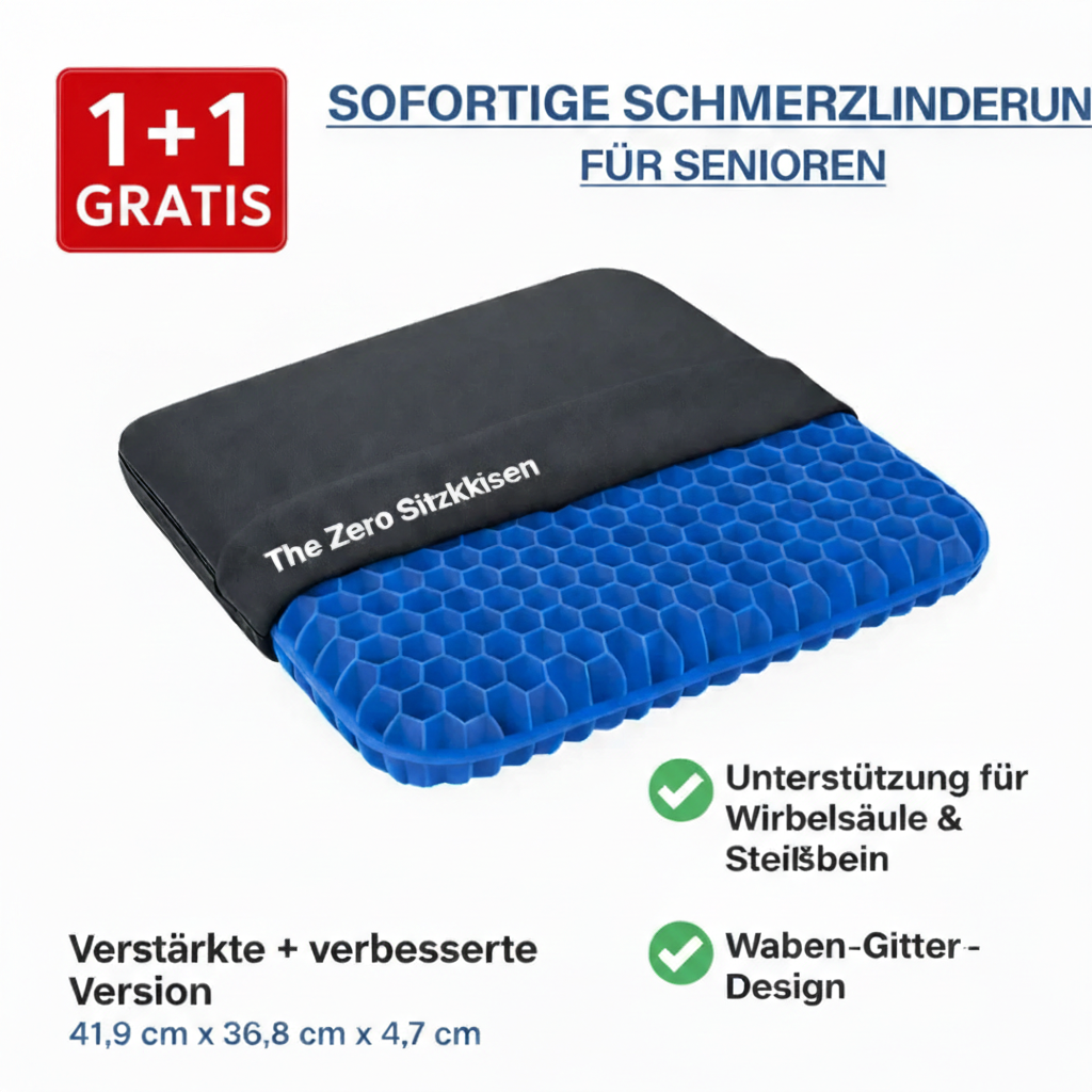 The Zero Cushion – Druckentlastendes Sitzkissen
